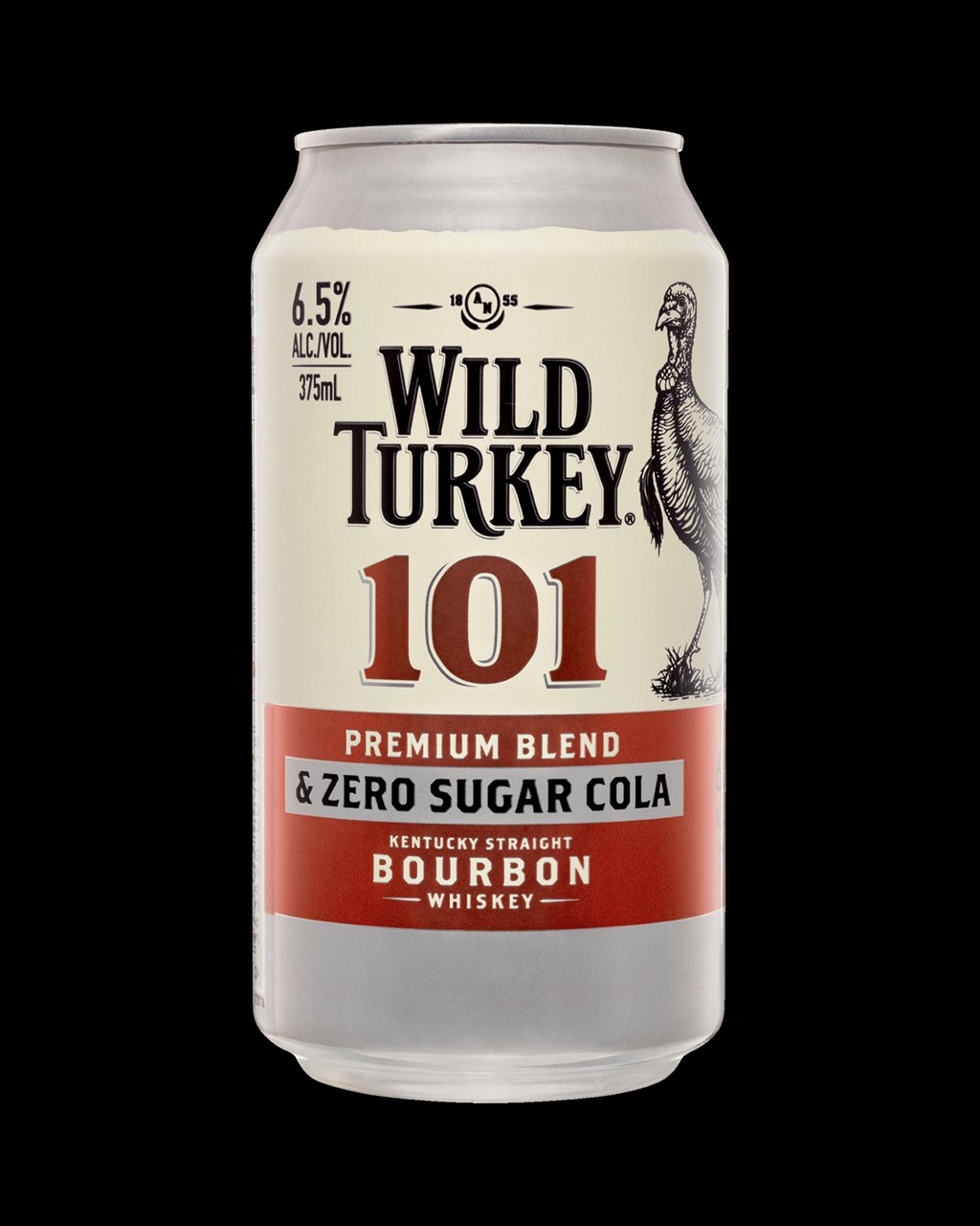 101 Bourbon and Zero Sugar Cola Cans