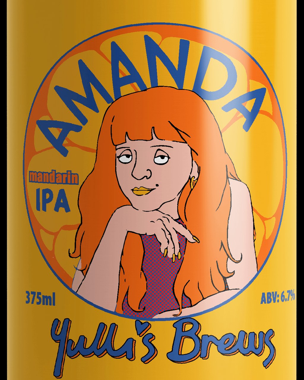 Amanda Mandarin IPA Cans